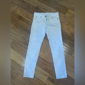 KUT white denim size 6